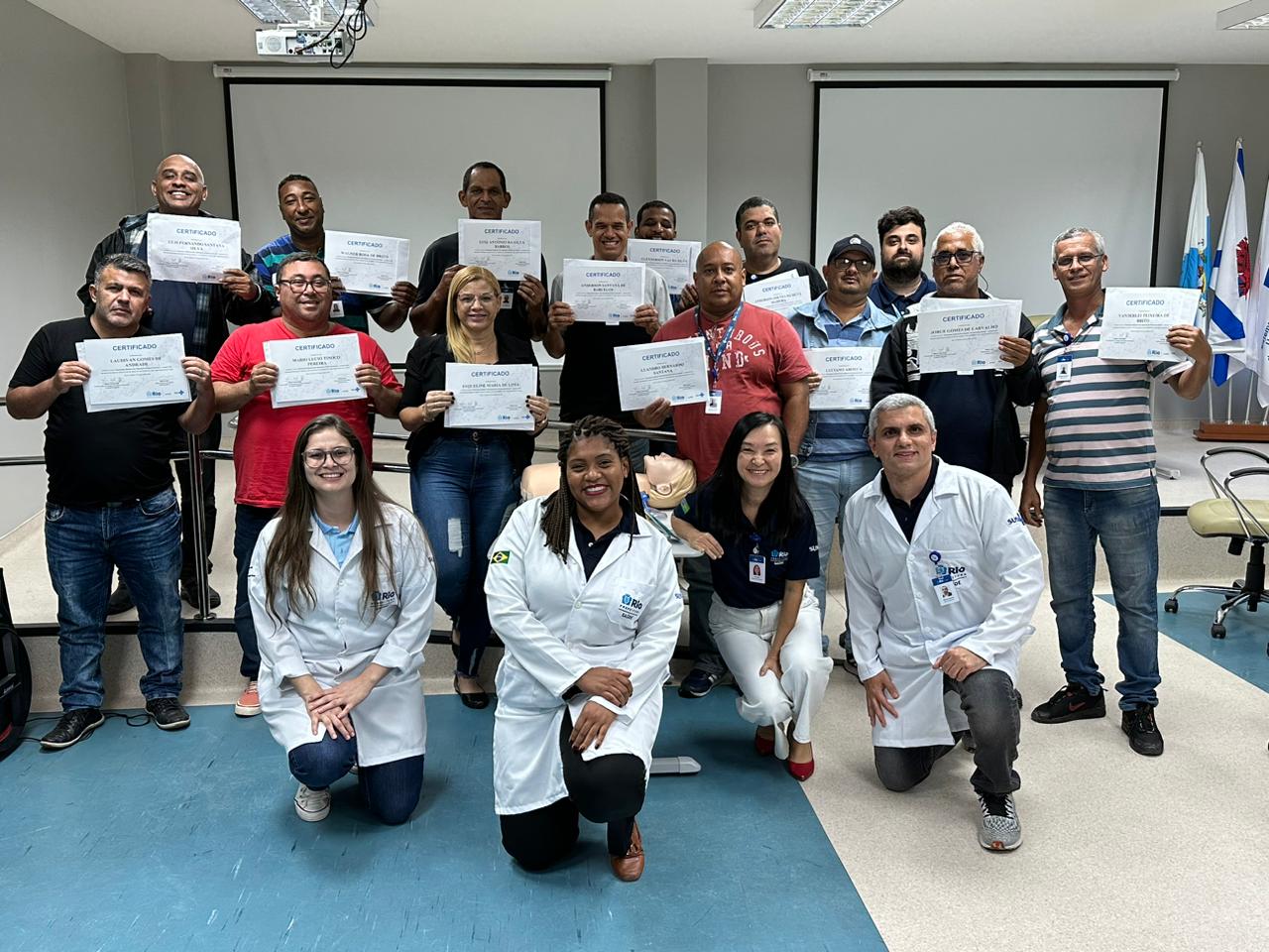SMS-RJ e Riosaúde juntas na 2ª turma do Curso de Orientações Básicas aos Agentes de Portaria Acolhedor – OBAPA