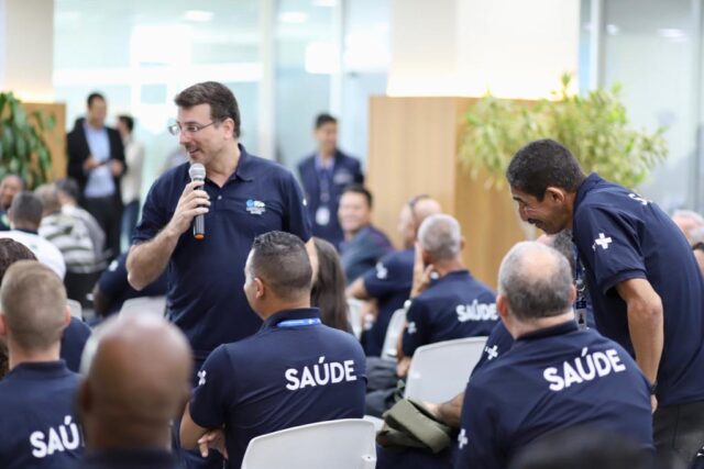 Daniel Soranz dá as boas-vindas aos Agentes de Portaria Acolhedor