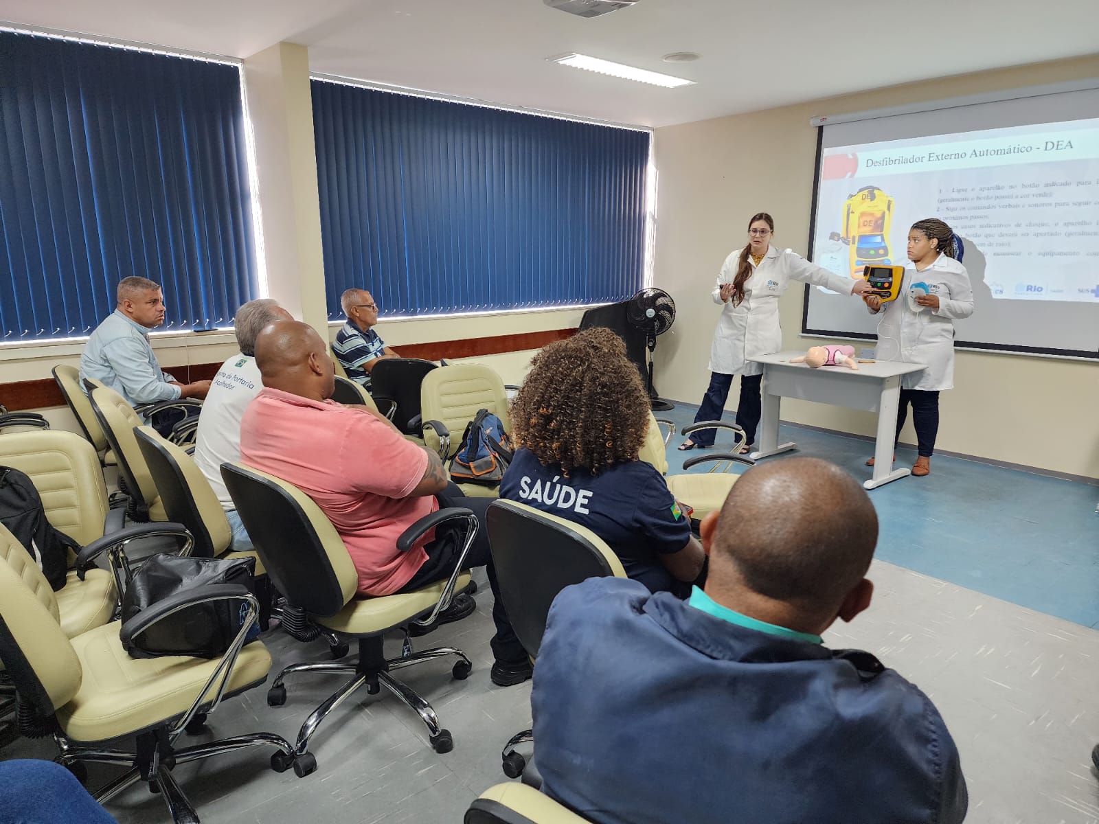 SMS-RJ e Riosaúde juntas na 13ª turma do Curso de Orientações Básicas aos Agentes de Portaria Acolhedor – OBAPA