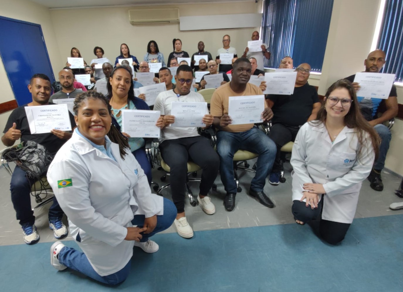 SMS-RJ e Riosaúde juntas na 21ª turma do Curso de Orientações Básicas aos Agentes de Portaria Acolhedor – OBAPA