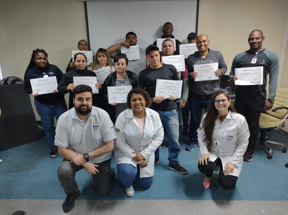 SMS-RJ e Riosaúde juntas na 26ª turma do Curso de Orientações Básicas aos Agentes de Portaria Acolhedor – OBAPA