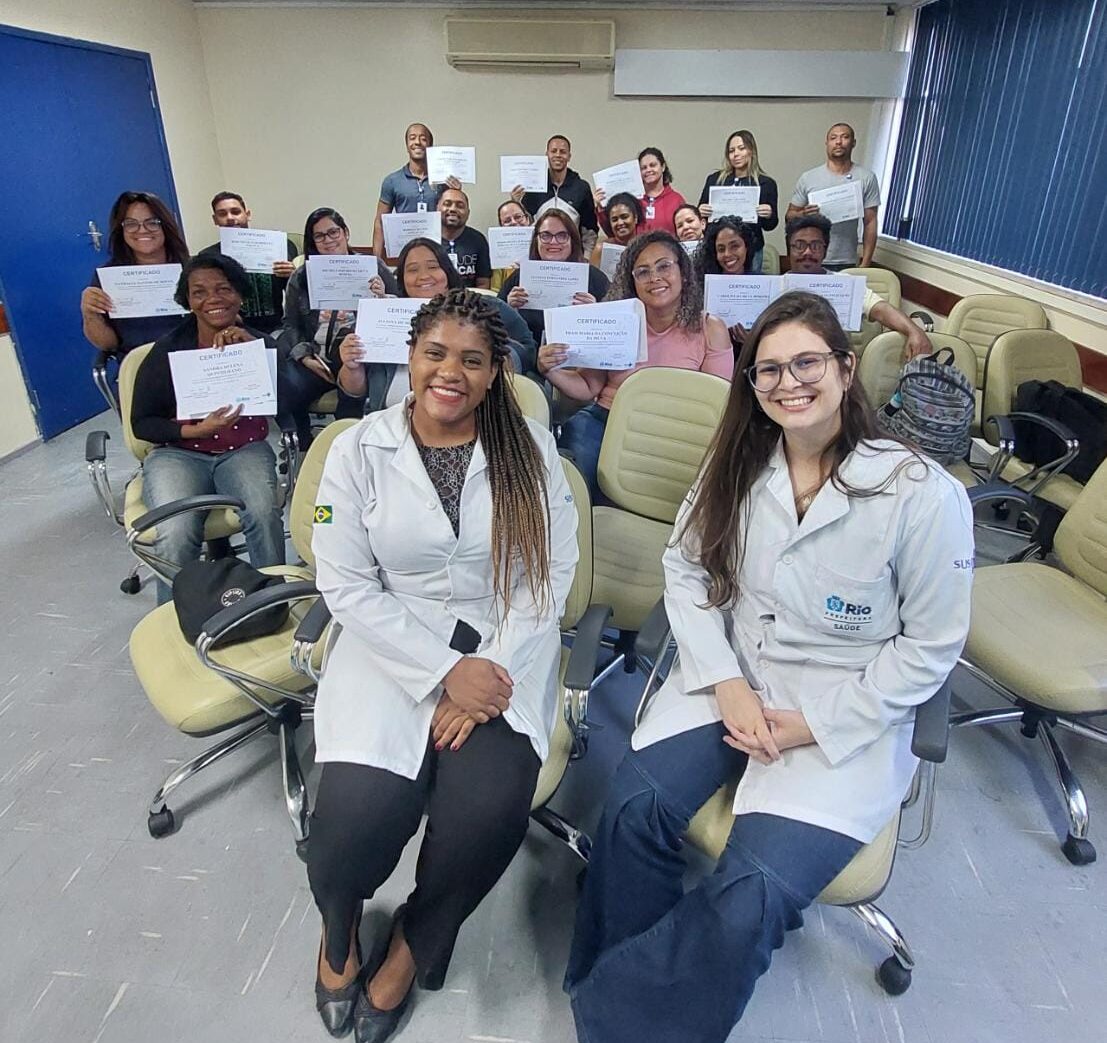 SMS-RJ e Riosaúde juntas na 6ª turma do Curso de Orientações Básicas para Recepcionistas – OBAR