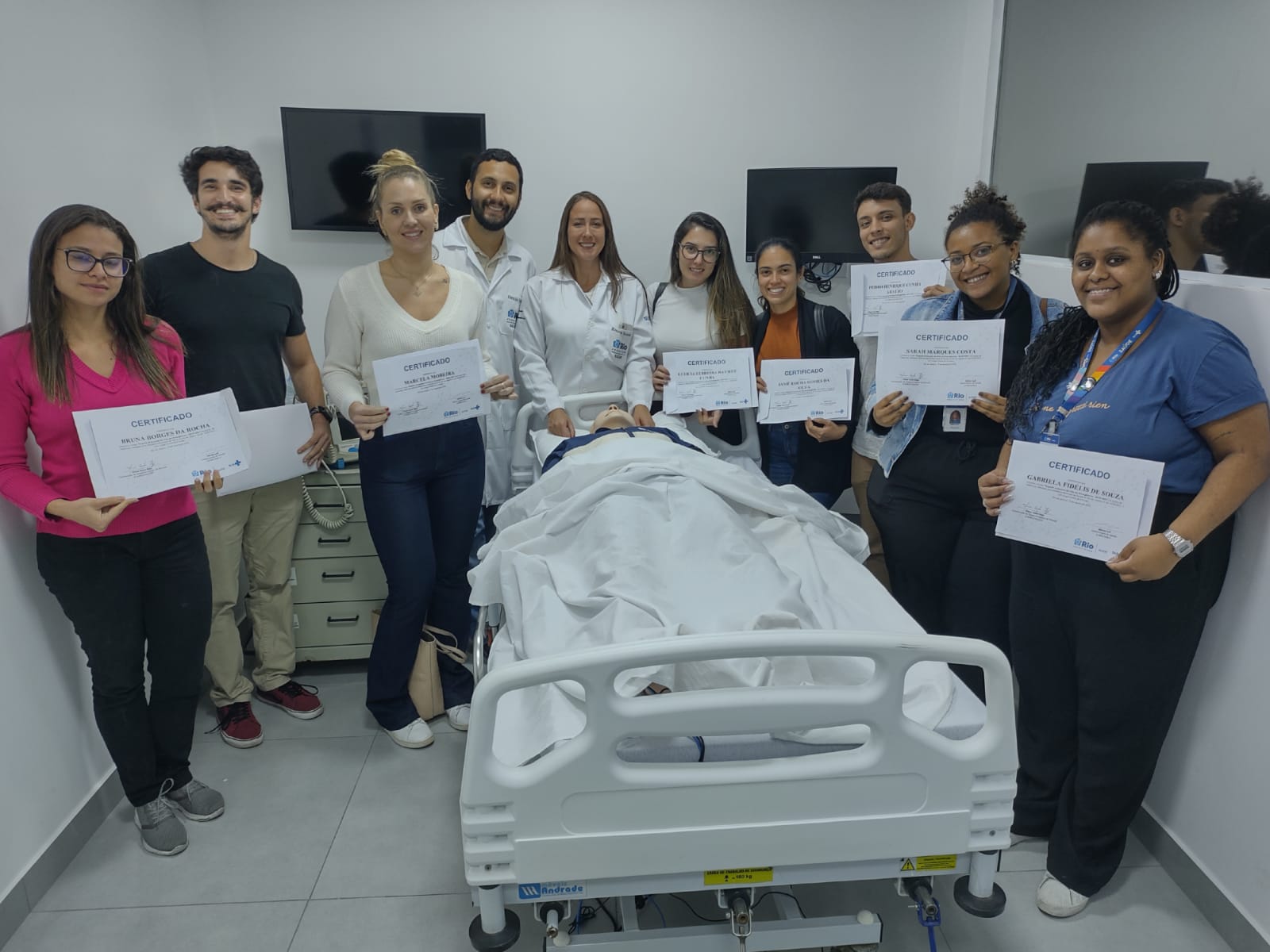 95ª Turma do Curso SAVE-RIO da Secretaria Municipal de Saúde