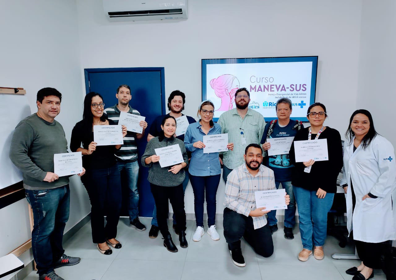Rede OTICS-Rio Realiza a 2ª Turma do MANEVA