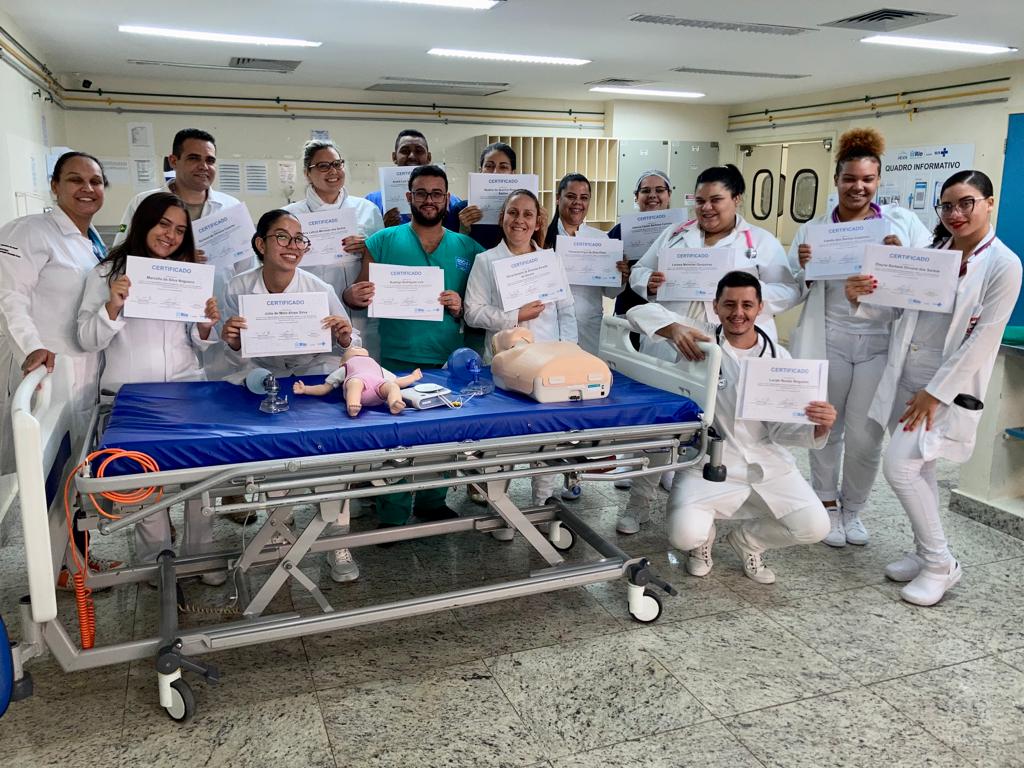 16ª Turma Do Curso Suporte Básico À Vida Em Emergência – SBVE No Hospital Souza Aguiar