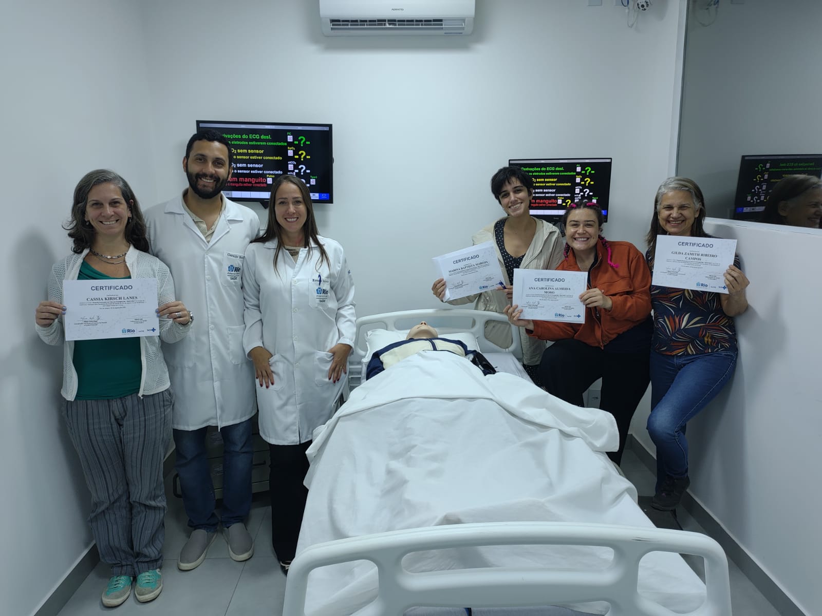 93ª Turma do Curso SAVE-RIO da Secretaria Municipal de Saúde