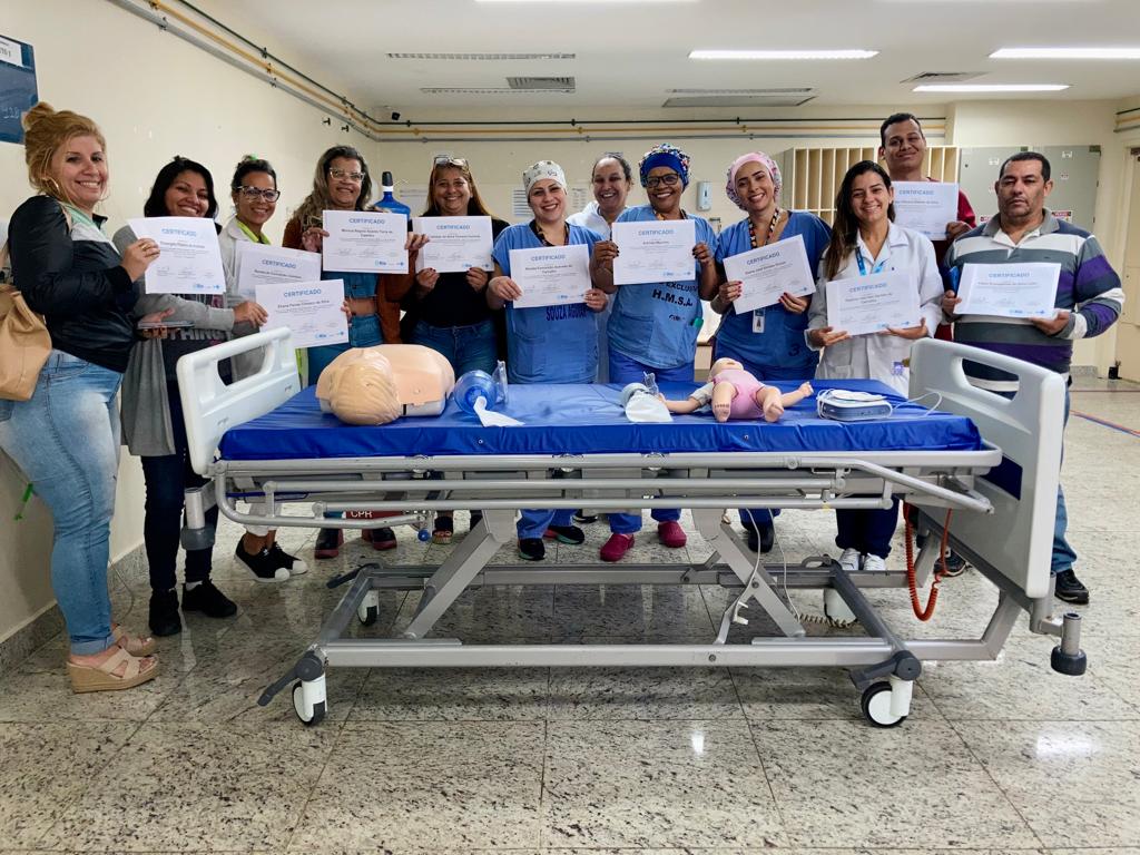 23ª Turma Do Curso Suporte Básico À Vida Em Emergência – SBVE No Hospital Souza Aguiar