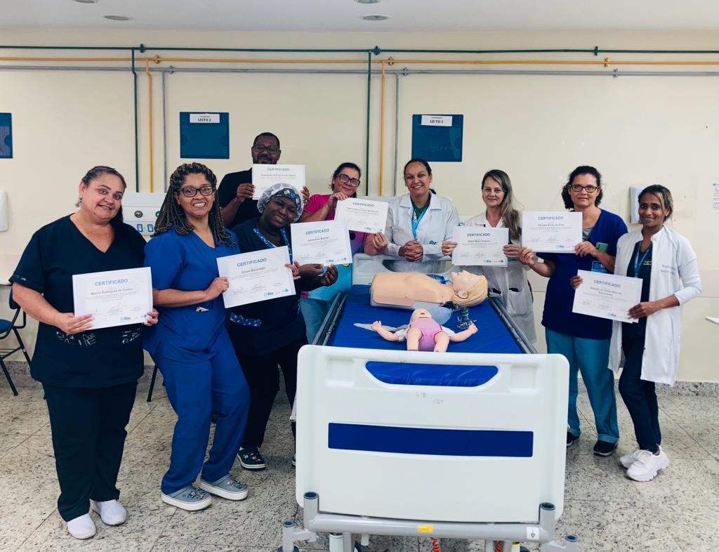 26ª Turma Do Curso Suporte Básico À Vida Em Emergência – SBVE No Hospital Souza Aguiar