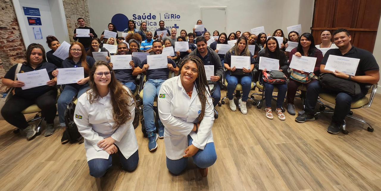 SMS-RJ e Riosaúde juntas na 11ª turma do Curso de Orientações Básicas para Recepcionistas – OBAR