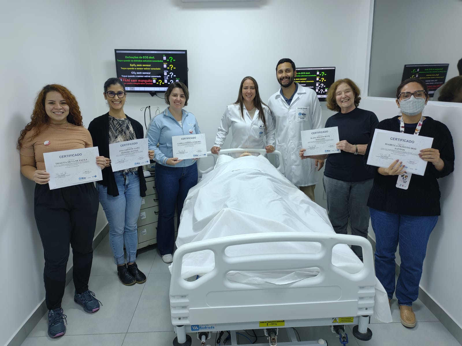 98ª Turma do Curso SAVE-RIO da Secretaria Municipal de Saúde