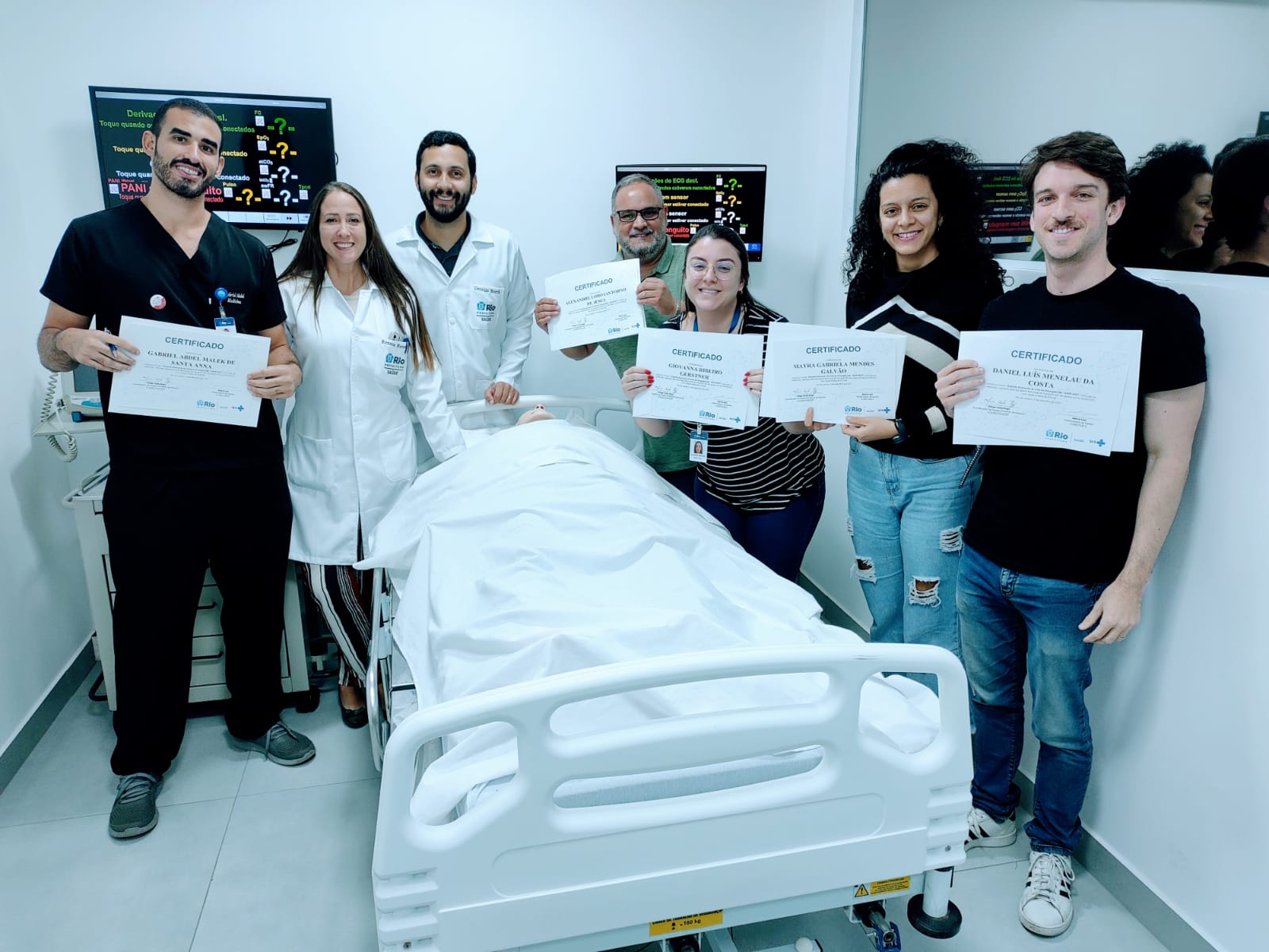 104ª Turma do Curso SAVE-RIO da Secretaria Municipal de Saúde