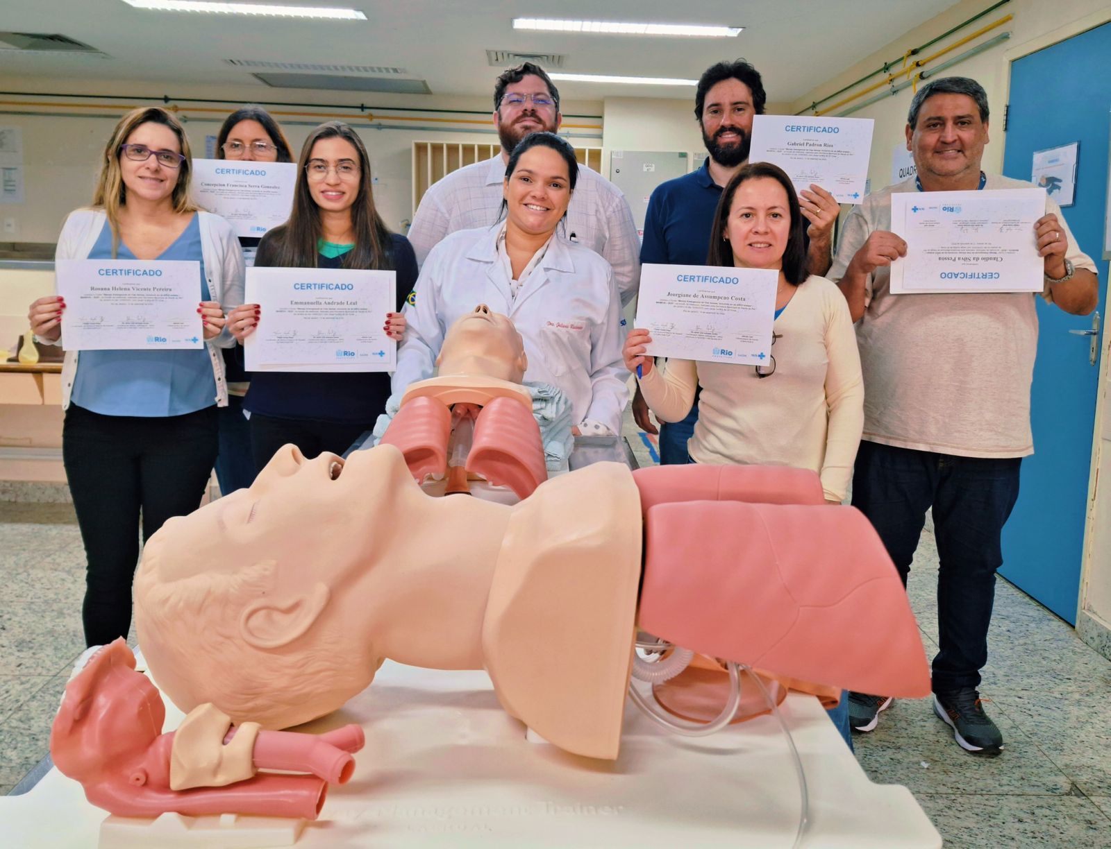 4ª Turma Do MANEVA No Hospital Municipal Souza Aguiar