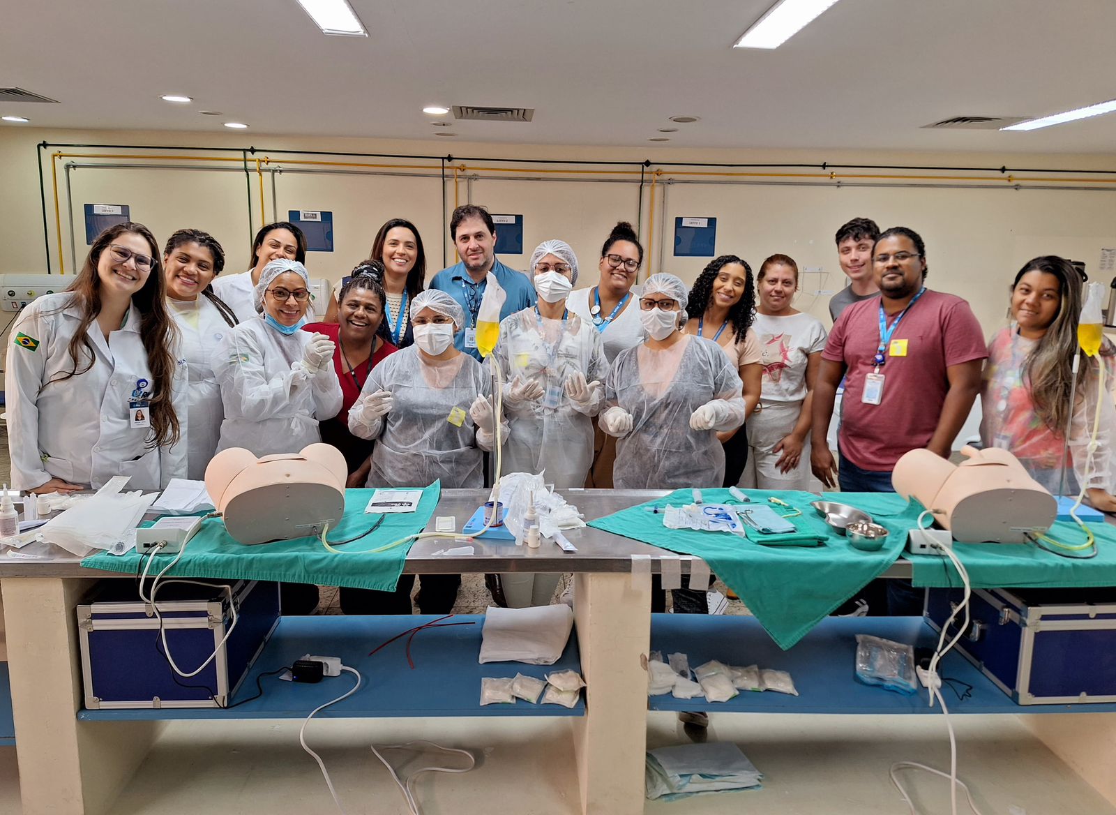 6ª Turma Do Curso Prático De Cateterismo Vesical No Adulto (PRATICAVA-SUS) No Hospital Souza Aguiar