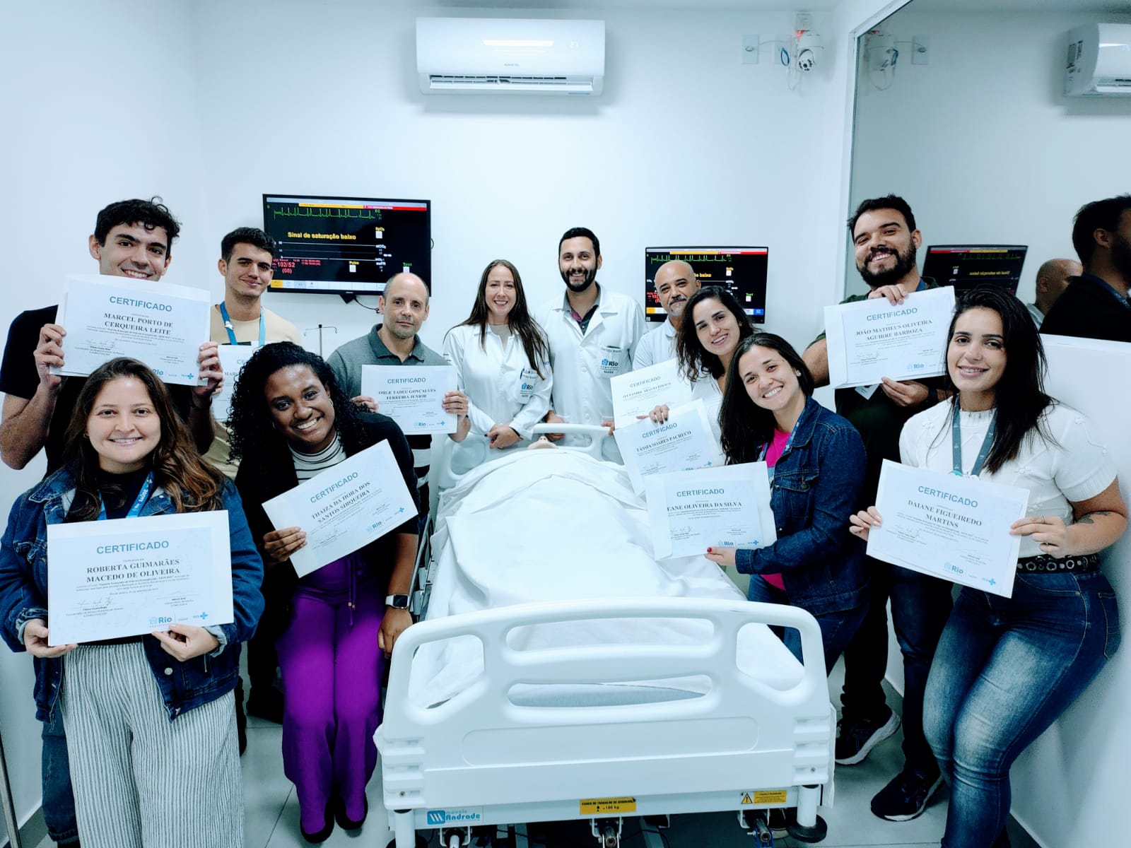 110ª Turma do Curso SAVE-RIO da Secretaria Municipal de Saúde