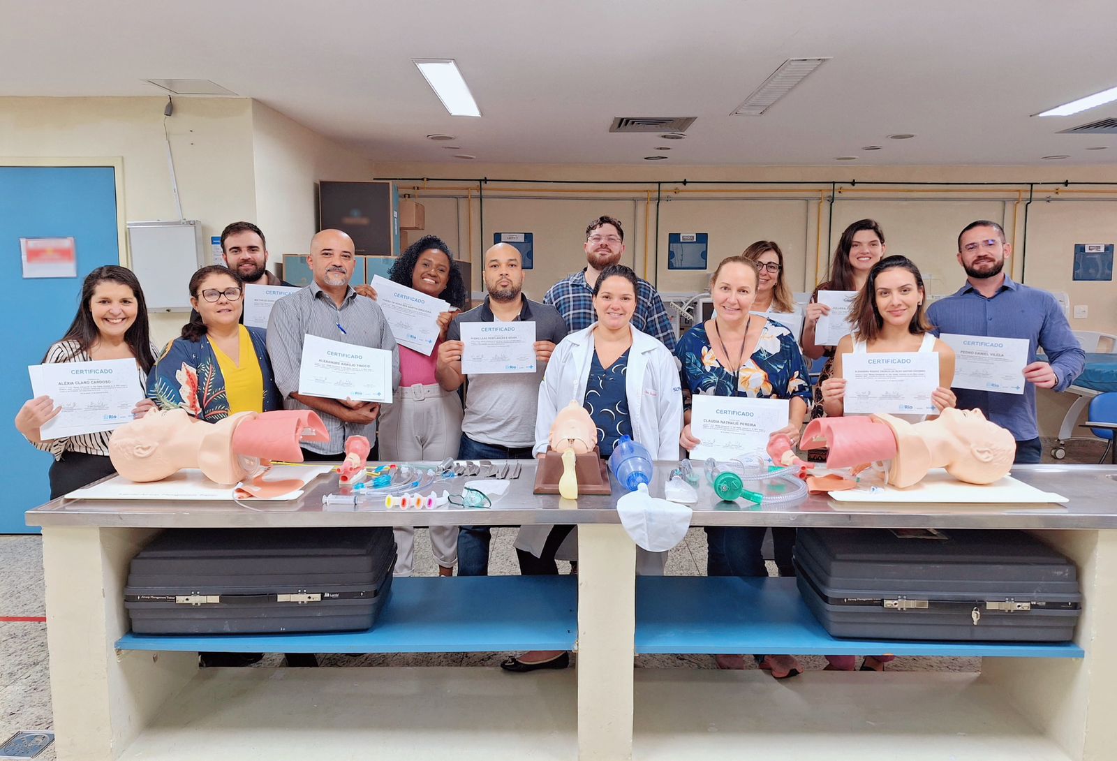 5ª Turma Do MANEVA No Hospital Municipal Souza Aguiar