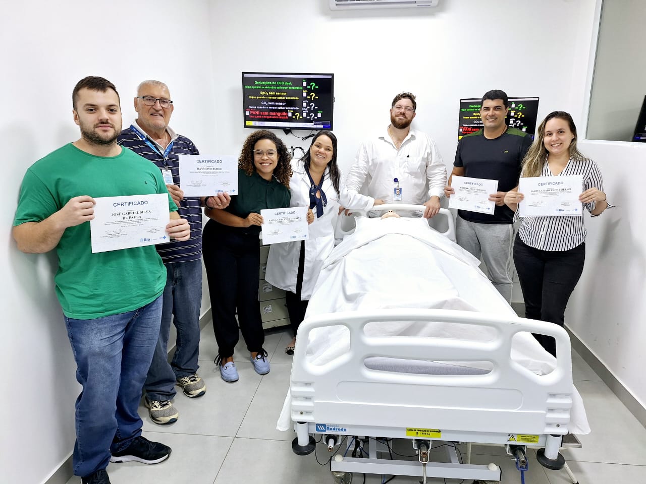 112ª Turma do Curso SAVE-RIO da Secretaria Municipal de Saúde