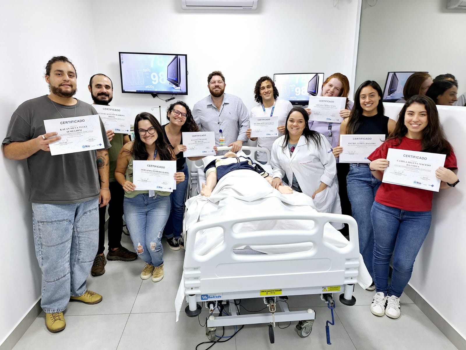 113ª Turma do Curso SAVE-RIO da Secretaria Municipal de Saúde