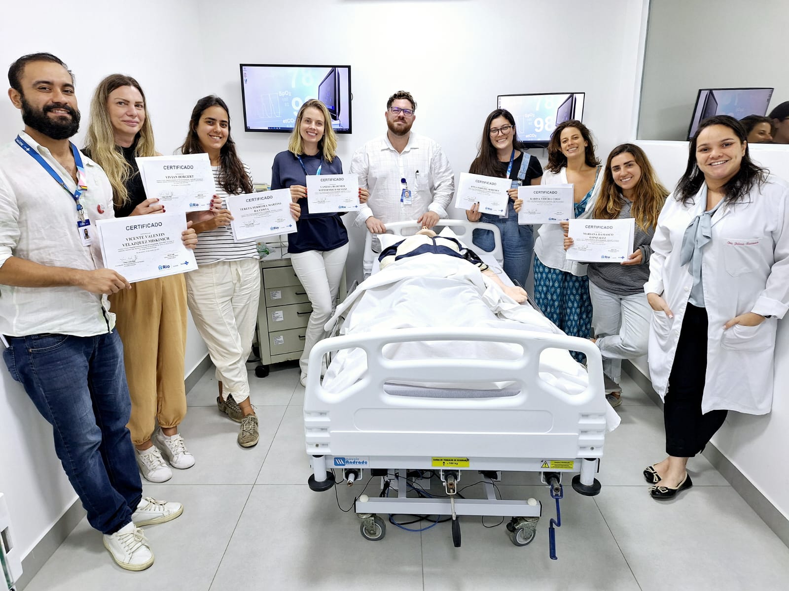 114ª Turma do Curso SAVE-RIO da Secretaria Municipal de Saúde