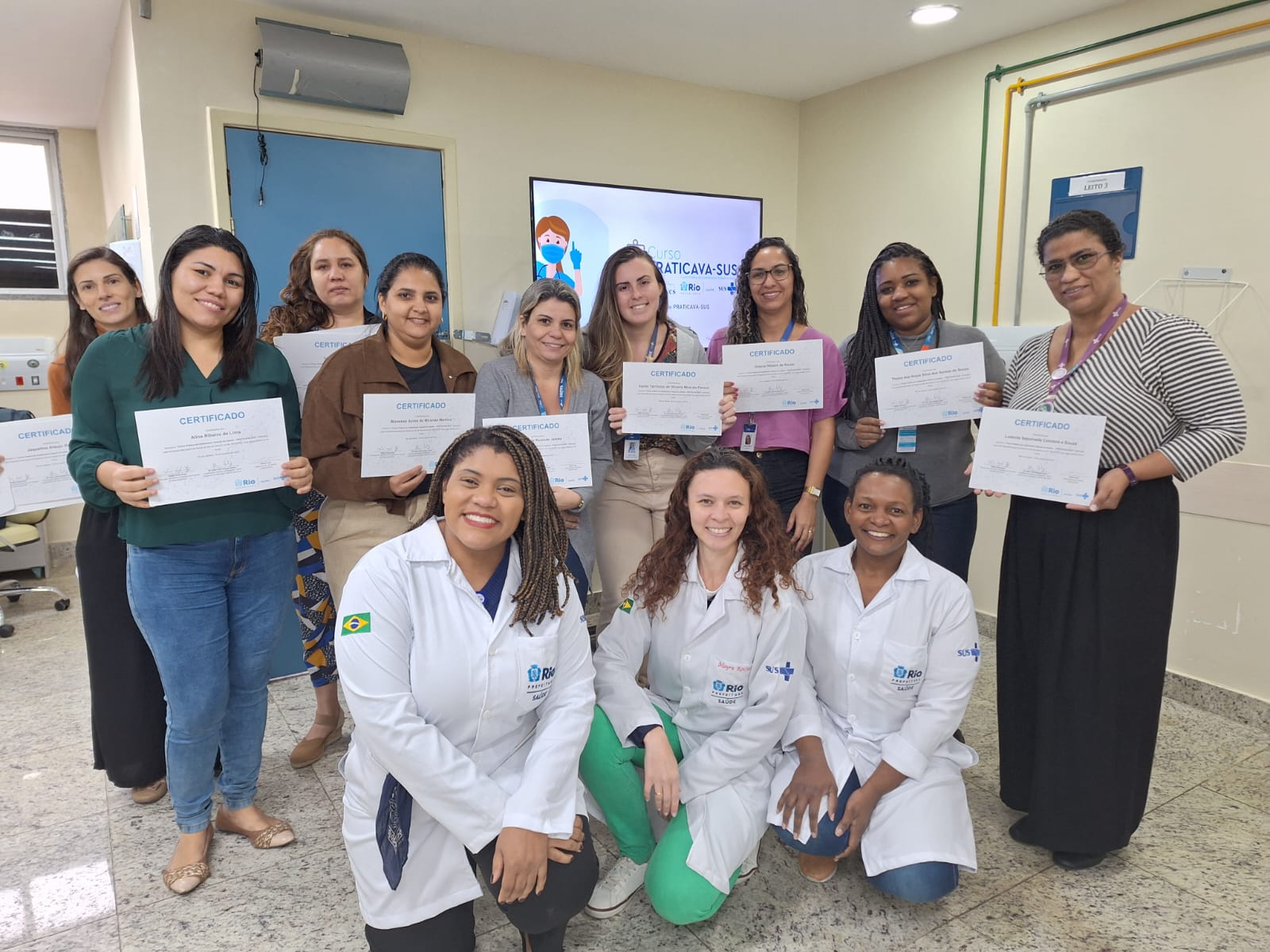 16ª Turma Do Curso Prático De Cateterismo Vesical No Adulto (PRATICAVA-SUS) No Hospital Souza Aguiar