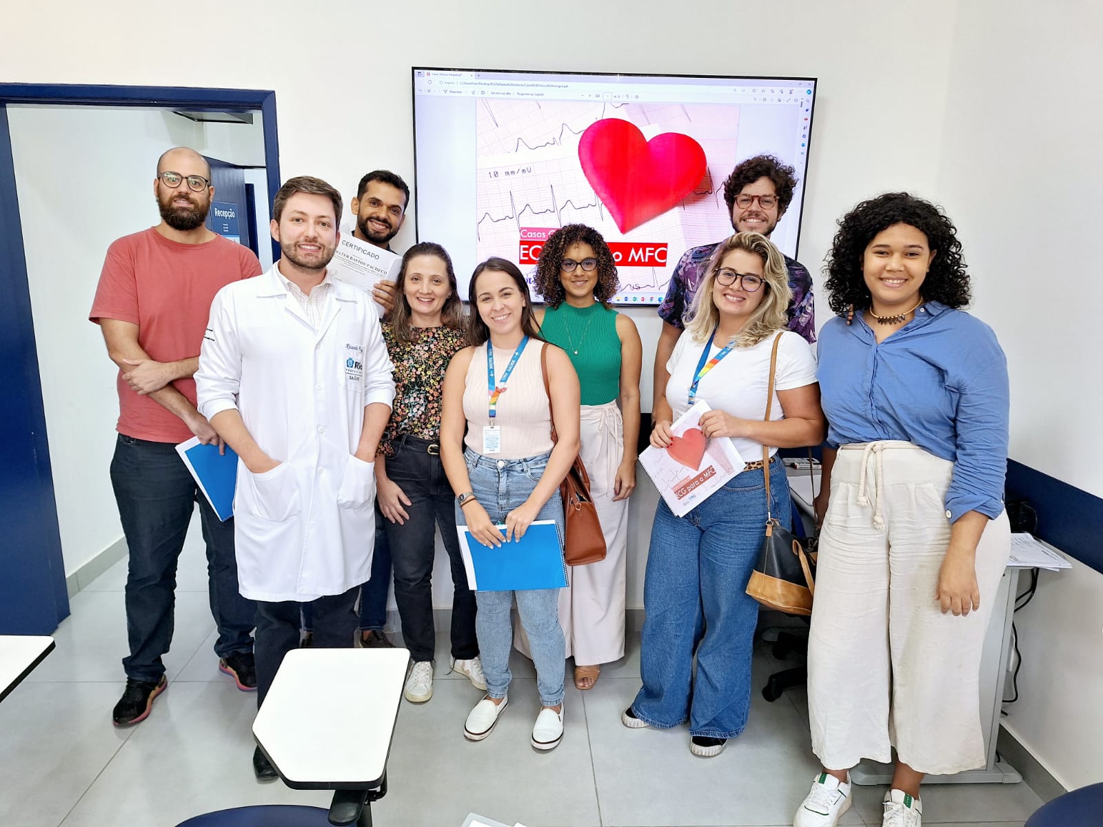 1º Turma do Curso IEMED da Secretaria Municipal de Saúde
