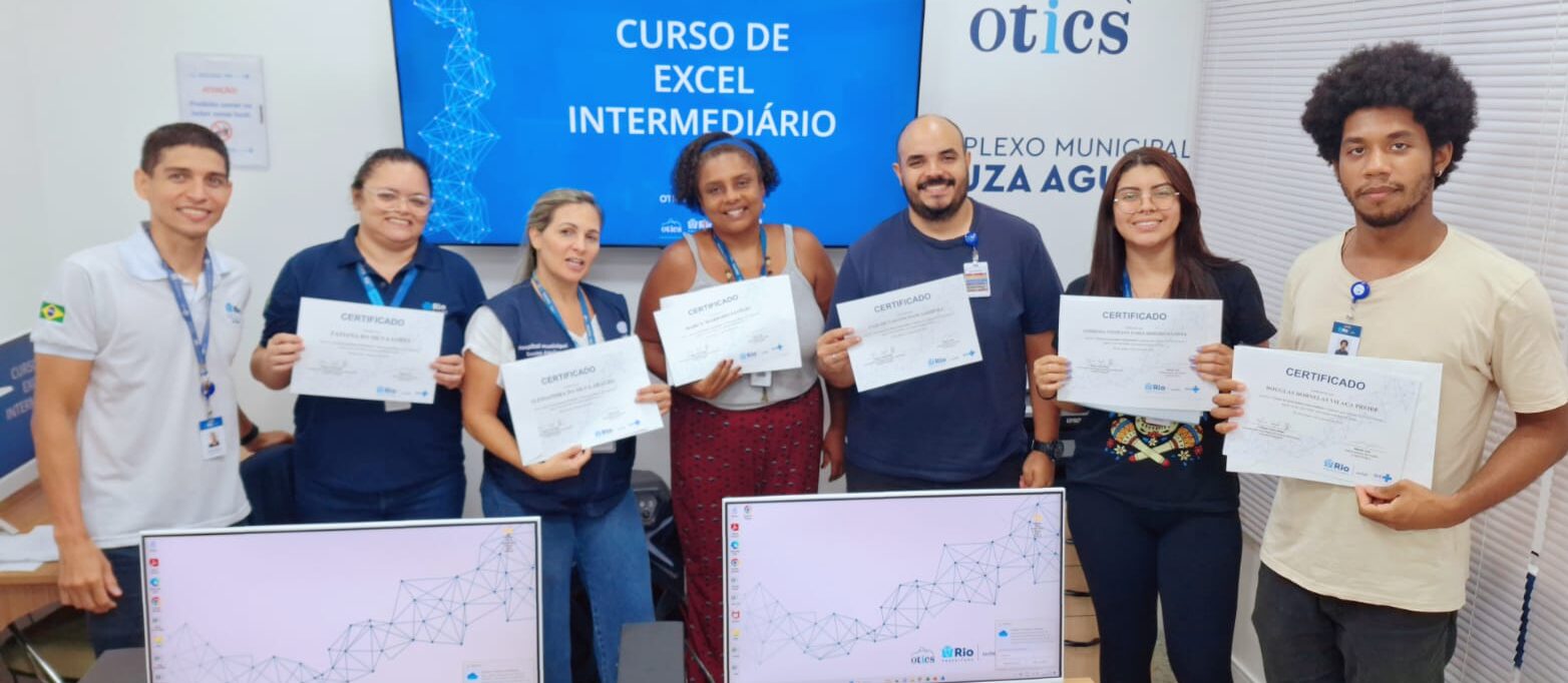 2ª Turma De Excel Intermediário No Hospital Municipal Souza Aguiar