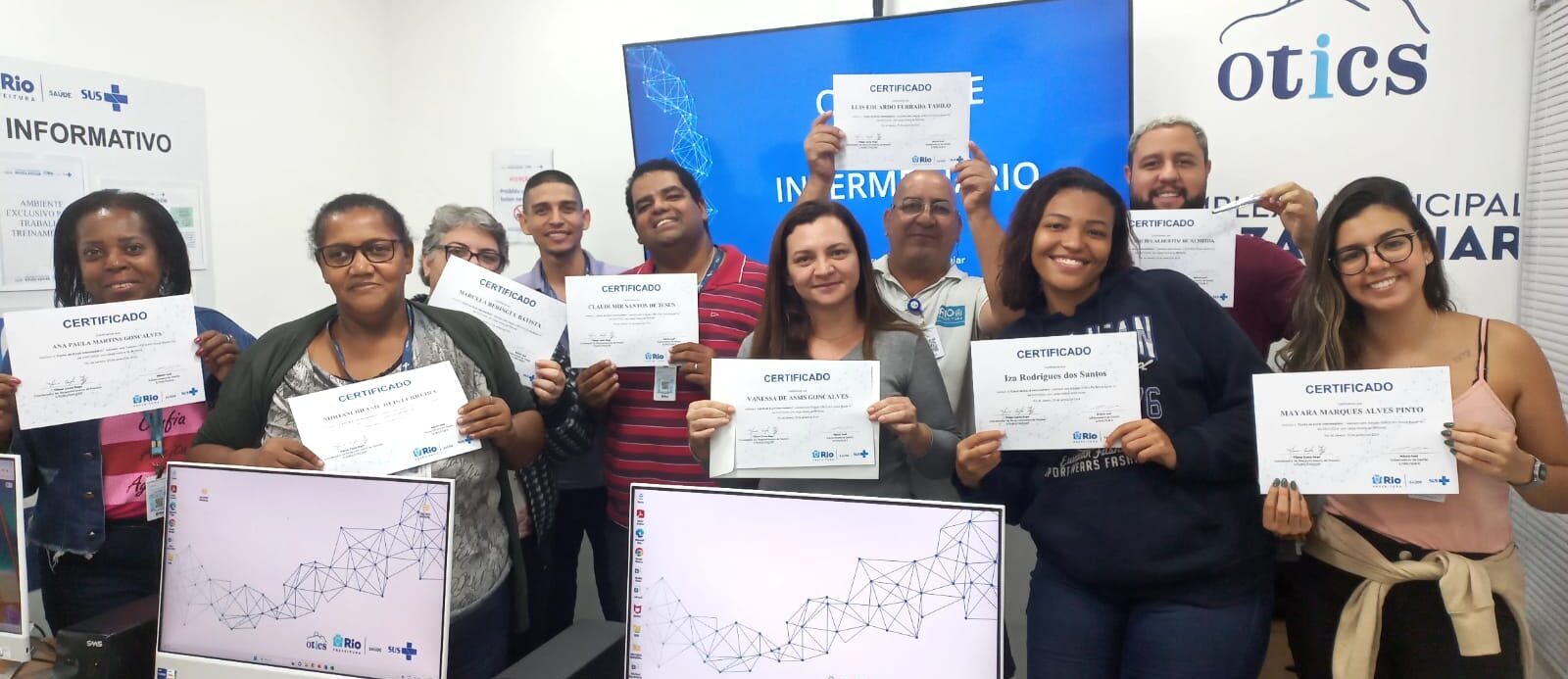 3ª Turma De Excel Intermediário No Hospital Municipal Souza Aguiar