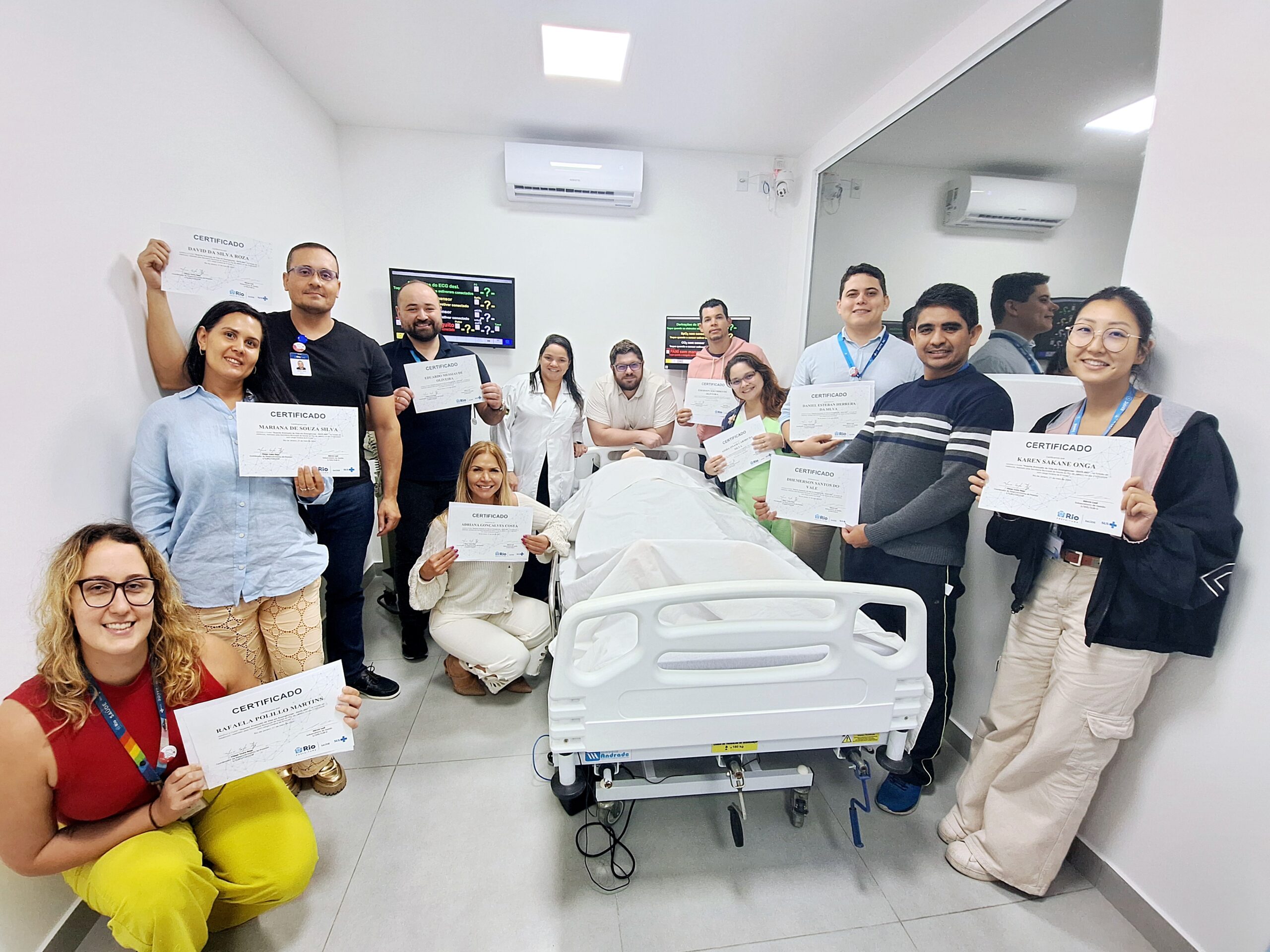 135ª Turma do Curso SAVE-RIO da Secretaria Municipal de Saúde