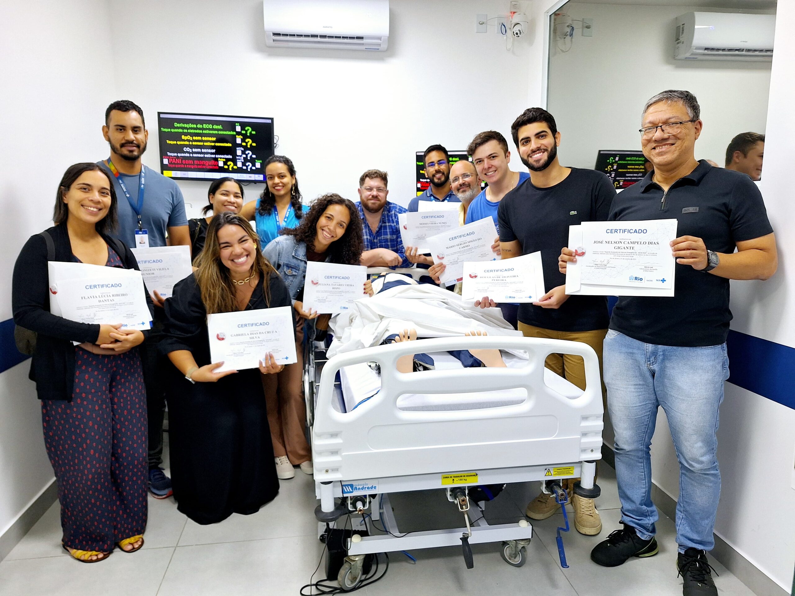 148ª Turma do Curso SAVE-RIO da Secretaria Municipal de Saúde