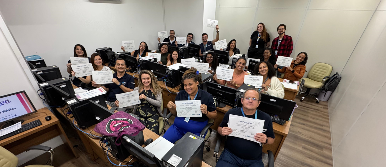 3ª turma do Curso Básico de Canva da Secretaria Municipal de Saúde/OTICS-Rio
