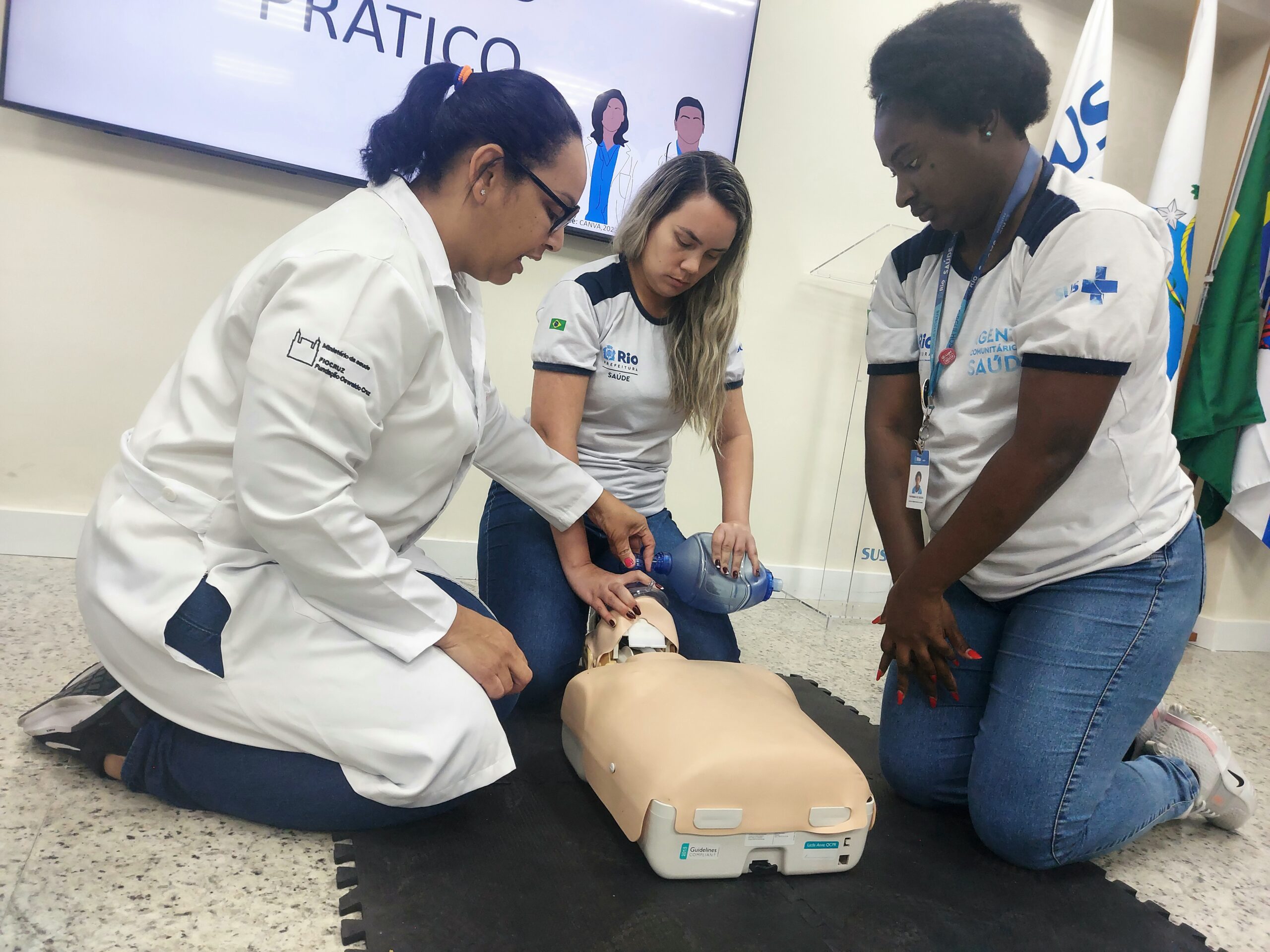 10ª Turma De Dezembro De 2024 Do Curso Suporte Básico À Vida Em Emergência – SBVE na OTICS-RIO PARN