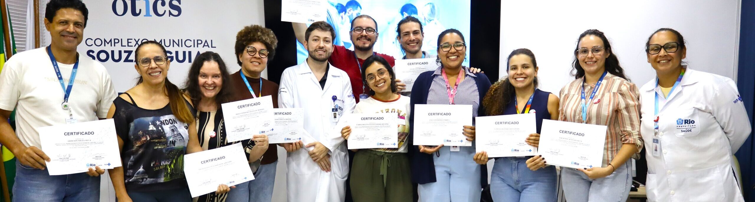 10ª turma do SAVE-RIO aconteceu no Hospital Municipal Souza Aguiar
