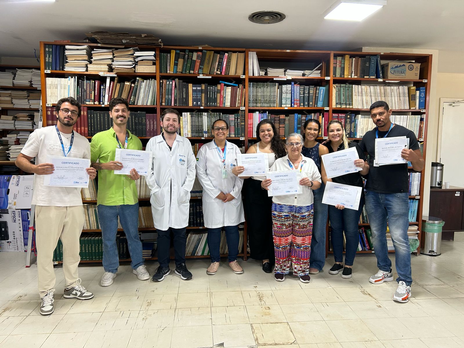 7ª turma do SAVE-RIO aconteceu no Hospital do Andaraí