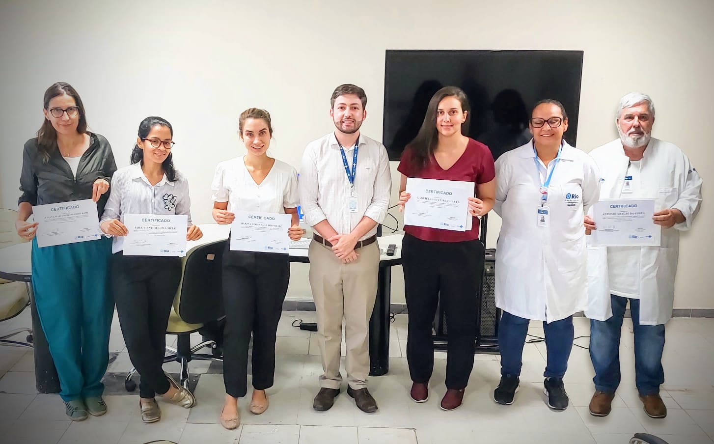 9ª turma do SAVE-RIO aconteceu no Hospital do Andaraí