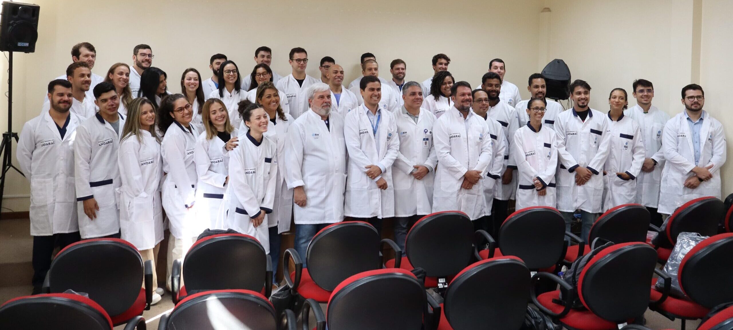 Hospital do Andaraí Recebe Novos Residentes Médicos e Enfermeiros em Cerimônia de Boas-Vindas