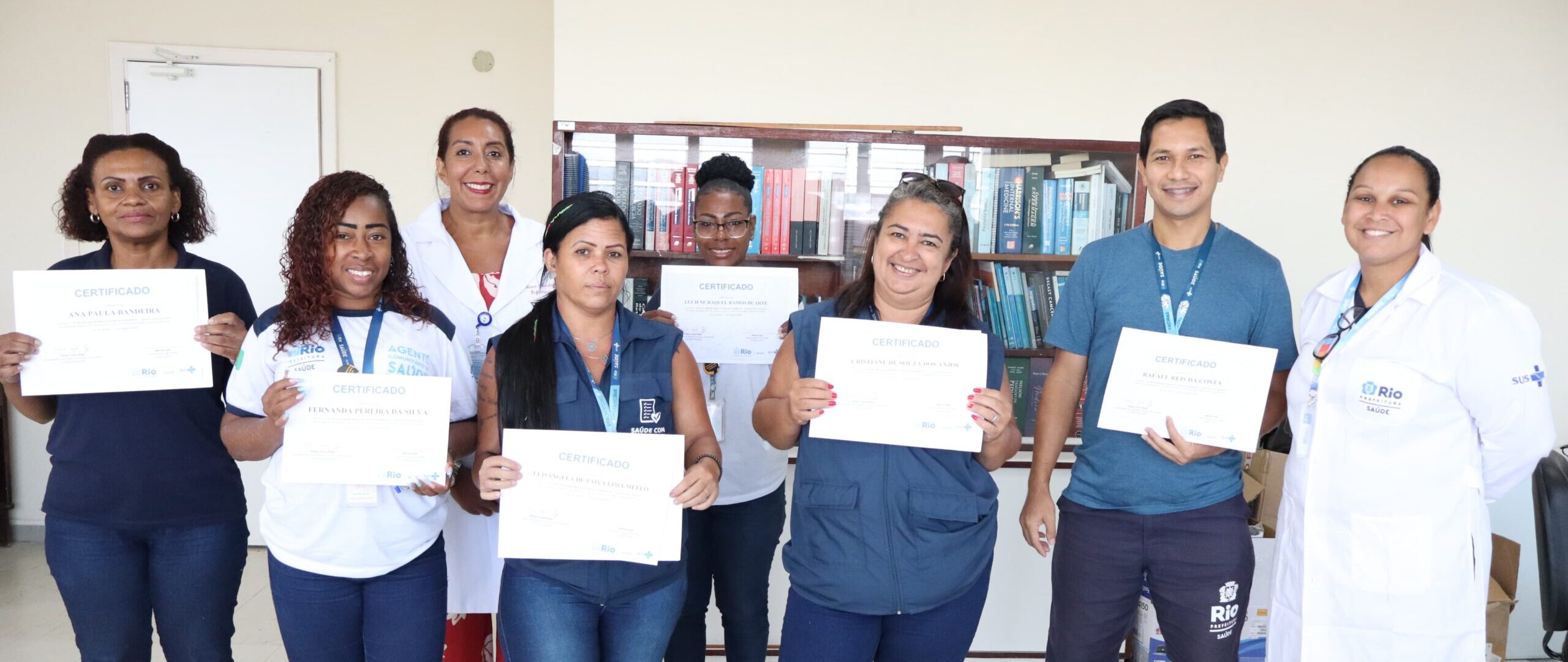 14ª turma do Suporte Básico à Vida em Emergências no Andaraí