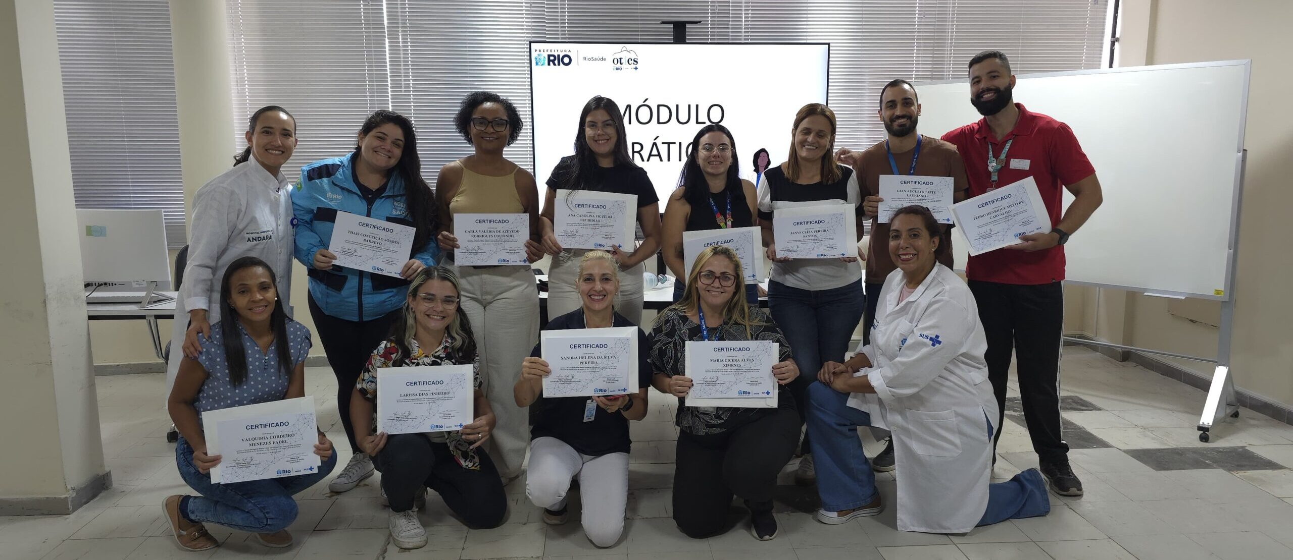 32ª Turma do Curso de Suporte Básico à Vida em Emergências no Andaraí