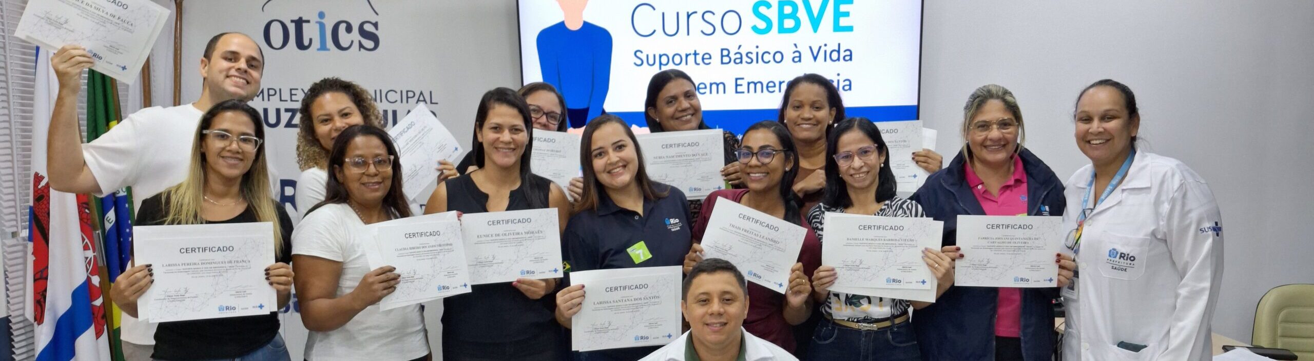 30ª Turma do Curso de Suporte Básico à Vida em Emergências no Souza Aguiar