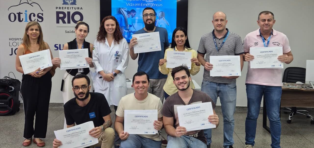 2ª turma do SAVE-RIO Aconteceu no Hospital Municipal Lourenço Jorge