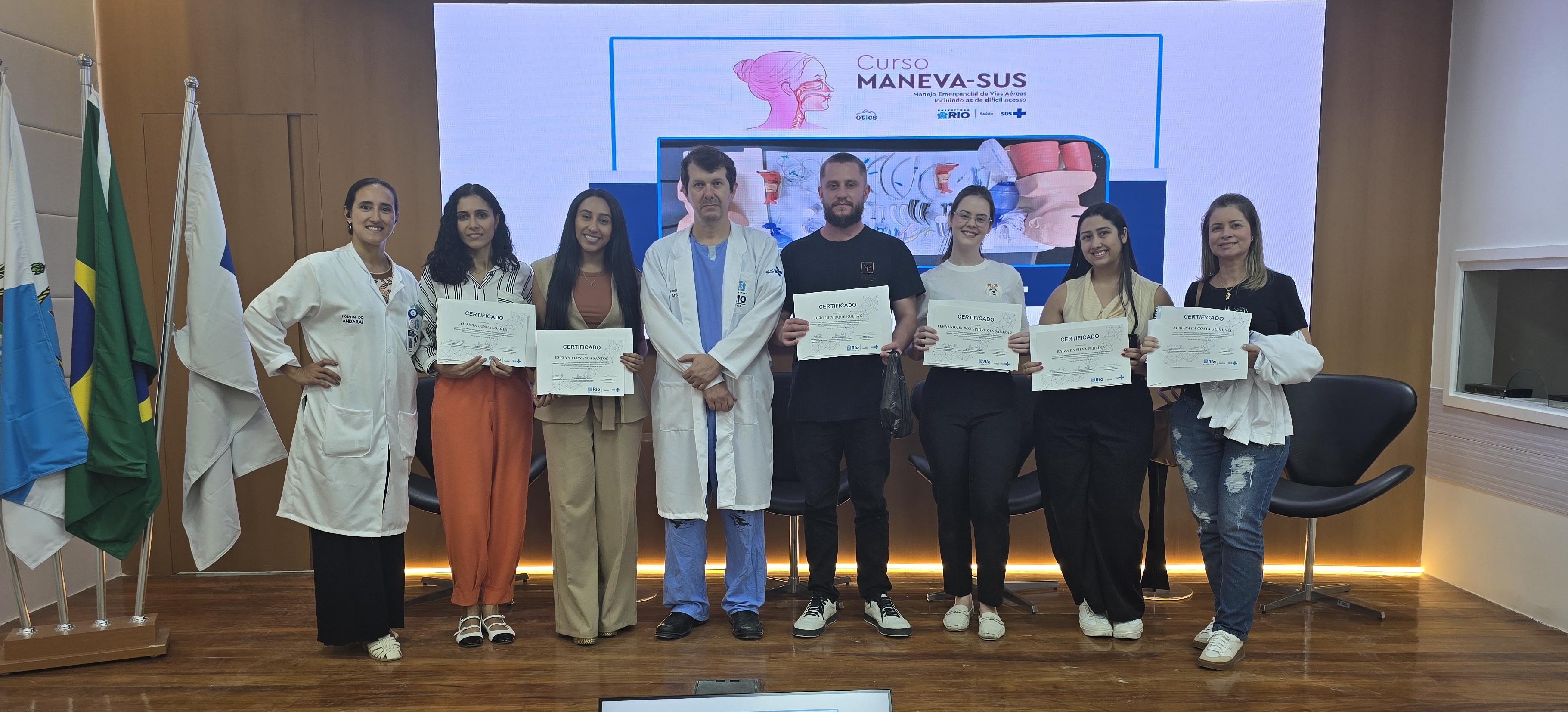 6ª Turma do MANEVA na OTICS-Rio Andaraí