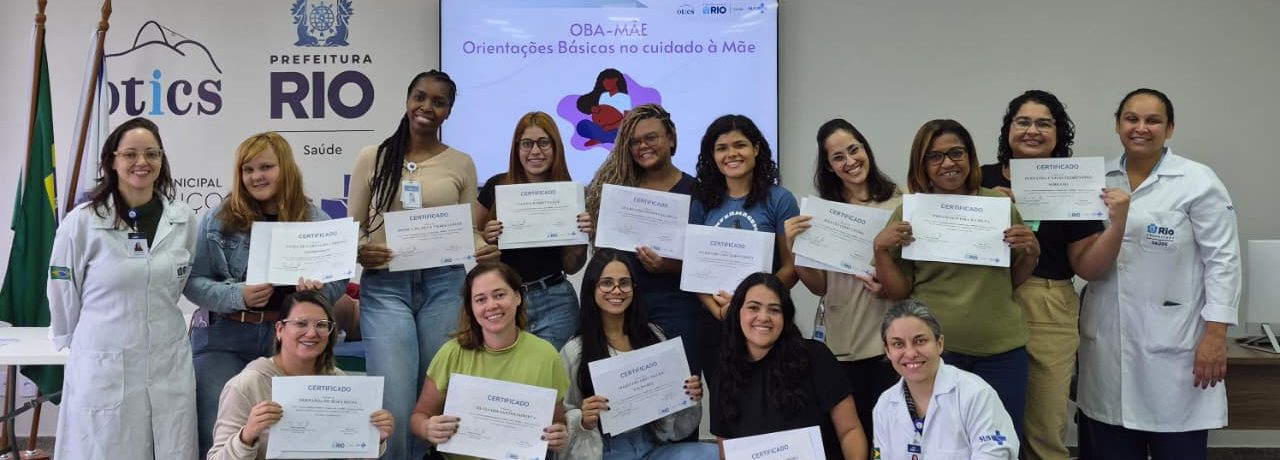 12ª Turma do Curso de Orientações Básicas no Cuidado à Mãe (OBA-Mãe) na OTICS Lourenço Jorge